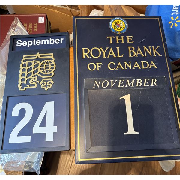 Royal Bank Calanders