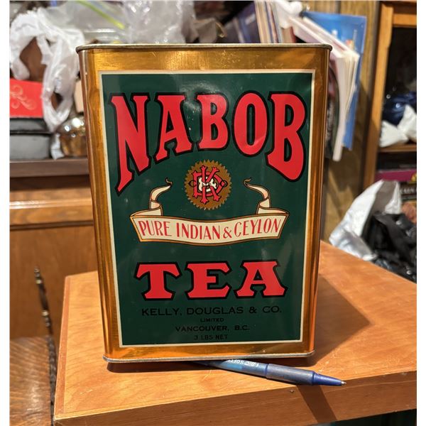Nabob Tea Tin