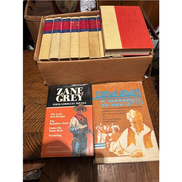 Vintage Zane Grey Books
