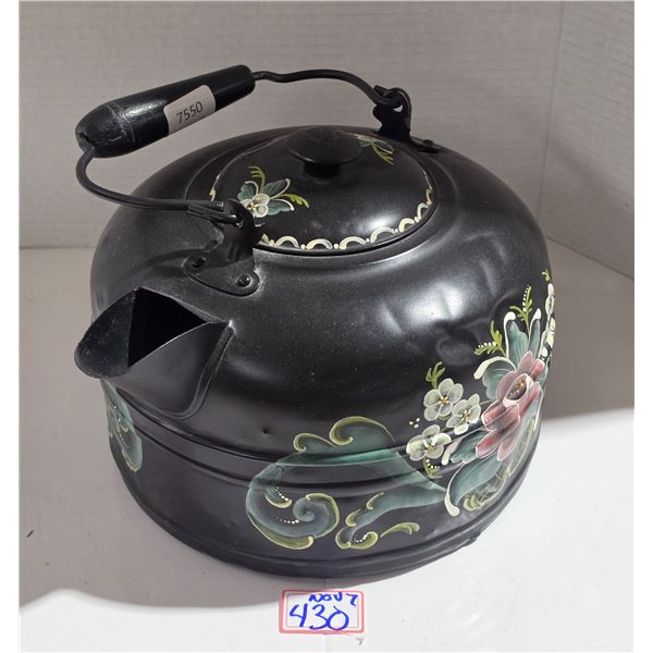 Beautiful Hand Painted Kettle