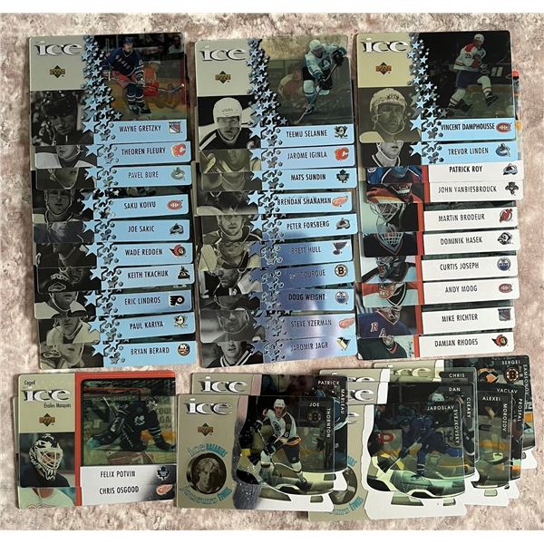 McDonalds Ice 1997 Upper Deck complete set of 40 cards. Gretzky.