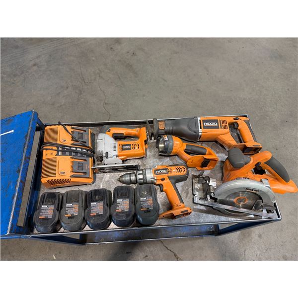 Set of Rigid Power Tools