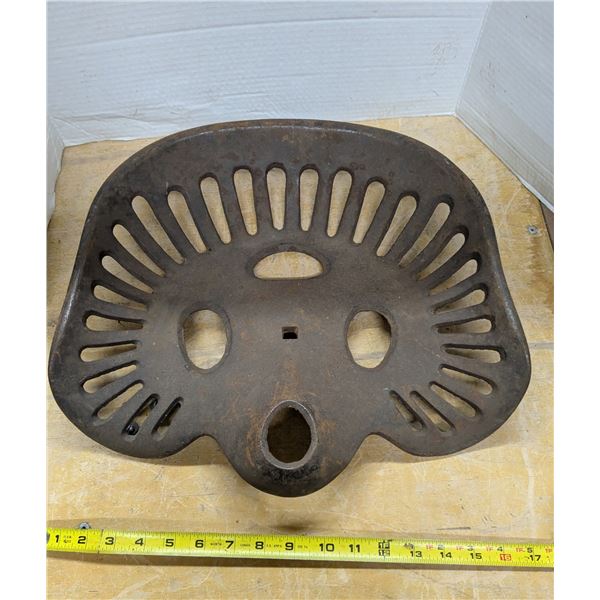 Antique Tractor Seat