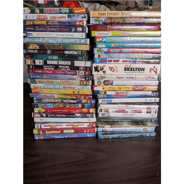 Lot of assorted DVD movies