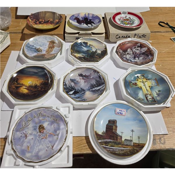 (11) Assorted Collector Plates Lot