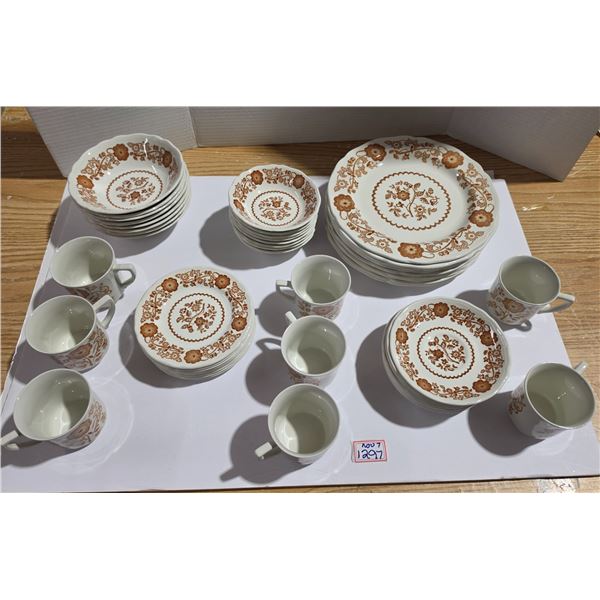 (8) 6pc Royal Staffordshire Ironstone Dinner Set (48pc total)