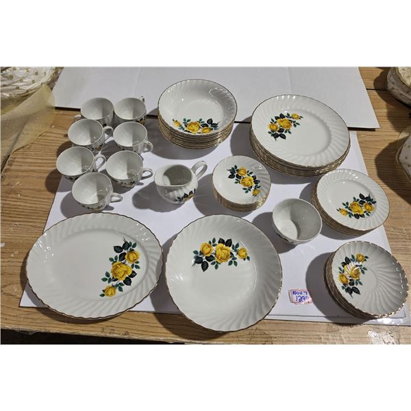 Roal Wessex White Ironstone Dinnerware Lot