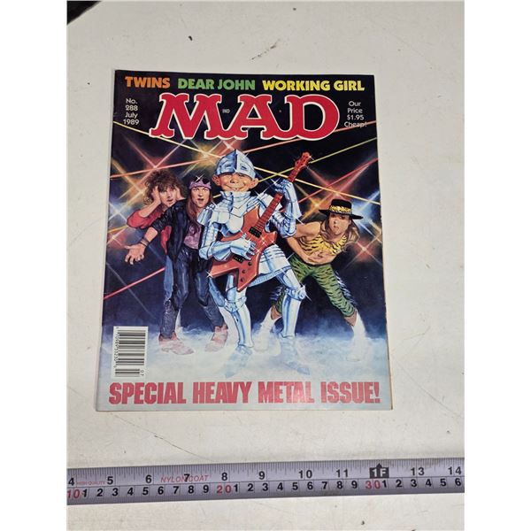Vintage mad magazine- 1989