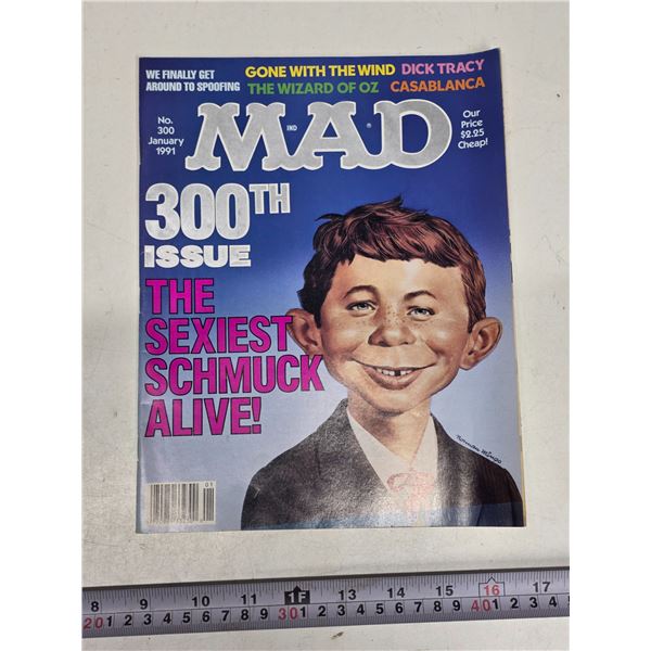 Vintage mad magazine- 1991- 300th issue