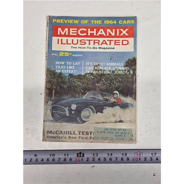 1963 mechanix illustrated magazine