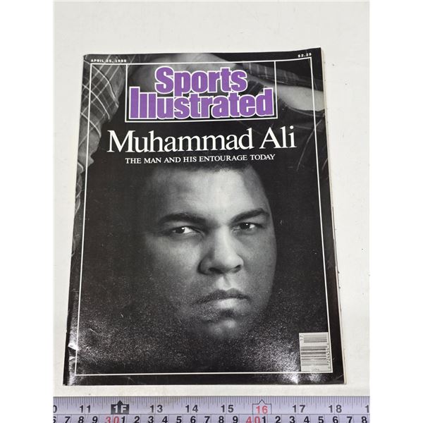 Sports illustrated magazine- muhammad ali