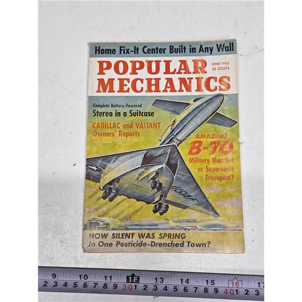 1963 popular mechanics magazine