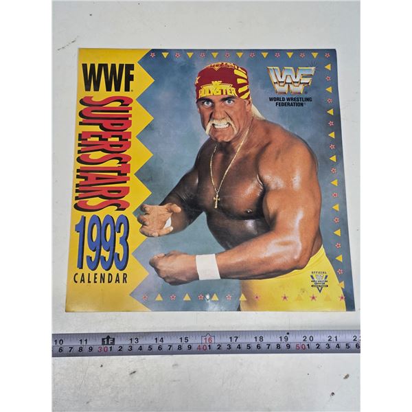 WWF 1993 calendar- hulk hogan