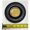 Image 3 : Vintage Goodyear promotional tire-shaped glass and rubber advertising ashtray.