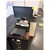 Image 1 : Computer Peripherals w/Legal File Cabinet, Paper Supplies