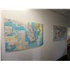 Image 1 : Maps in Hallway on Wall