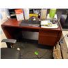 Image 4 : Metal Desk,  Small Cherry Desk,  Small Cabinet