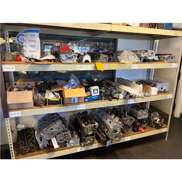 Asst. Cylinder Heads,   Supplies on Shelf - 30
