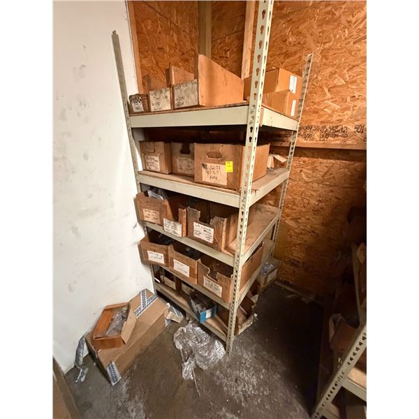 Asst Hardware w/Beige 5 Shelf Rack