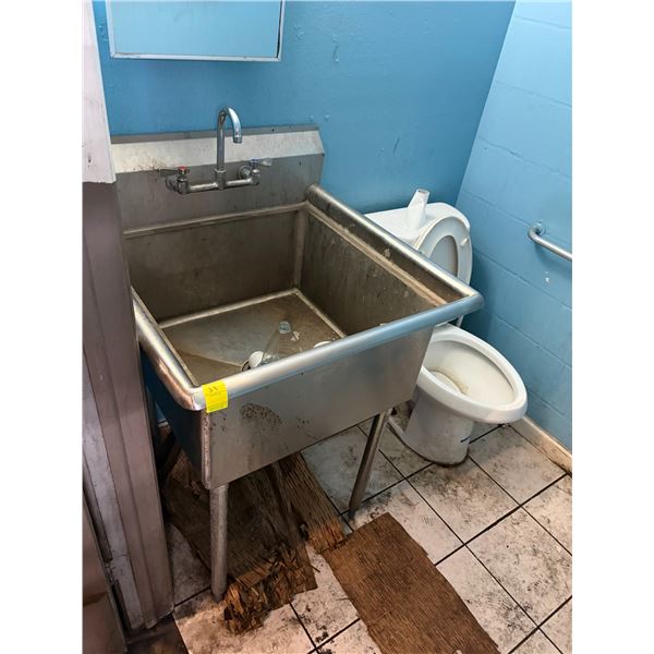 SS  Single Pot Sink  24"  X  24"