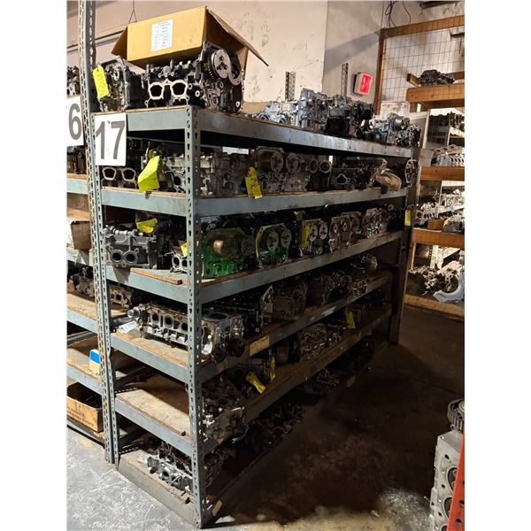 Asst Cylinders on Rack - 61