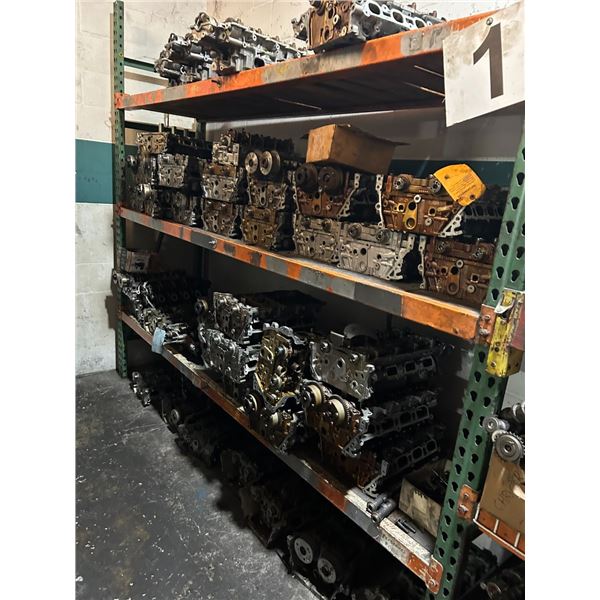 Asst Cylinders on Rack - 34