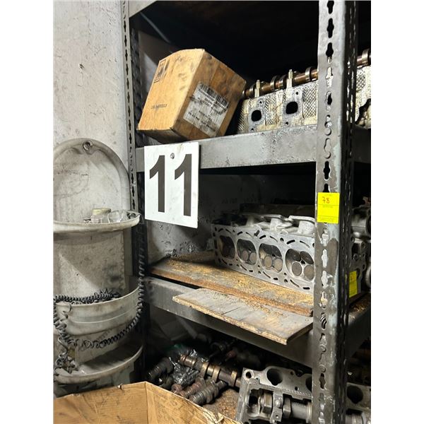 9-Grey Tear Drop Industrial Shelf Unit - 9 X $
