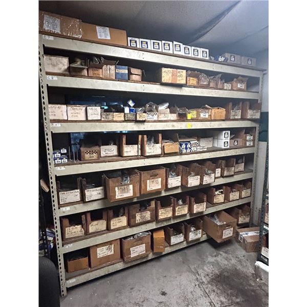 Large Lot Asst Hardware on Shelves