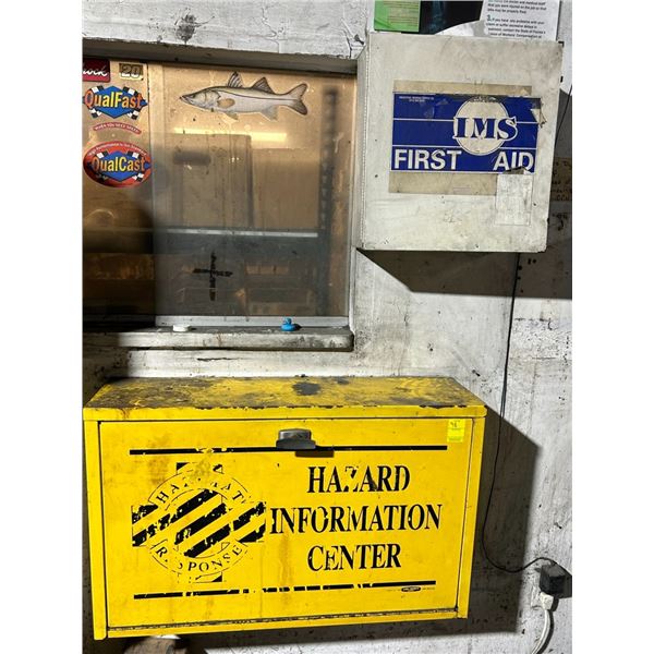 First Aid, Safety Cabinets on Wall