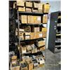 Image 1 : Asst Hardware on Small Grey Metal Storage Rack