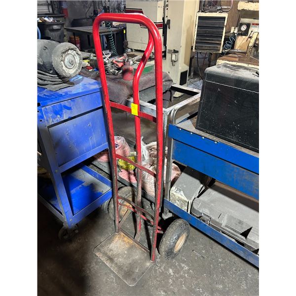 Red Air Tire Hand Truck