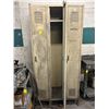 Image 1 : Tan  3 Compartment Locker