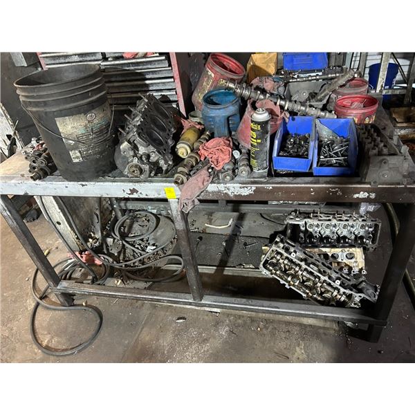 Steel Work Table, Cylinder Heads Parts - 7