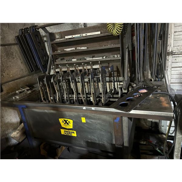 Axe Pressure Plates Parts Washer Unit