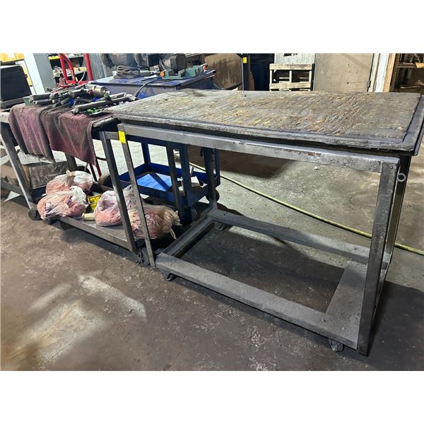 Grey Storage Carts - 2