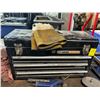 Image 1 : Gear Wrench 4 Compartment Toolbox, Welding Gloves, Some Tools