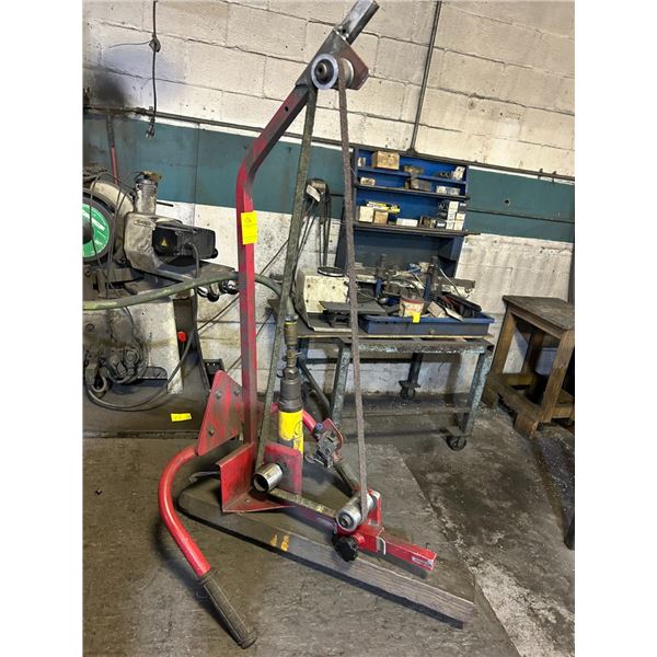 Narrow Belt Sander Air Operated