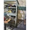 Image 1 : Blue Steel 4 Shelf Cart w/Remaining Hardware