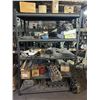 Image 1 : Cylinder Heads, Parts on Black  5 Shelf Rack/Floor - 9