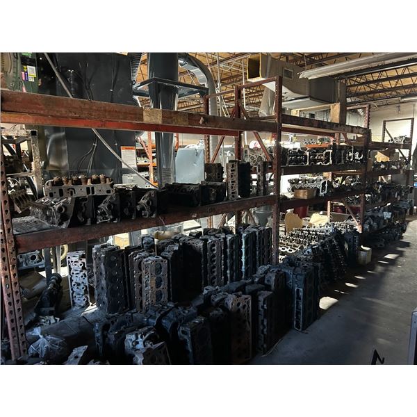 Narrow Triple Pallet Rack - Lot