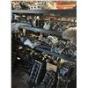 Image 3 : Large Lot Cylinder Heads on Black Double Rack - 65