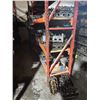 Image 1 : Large Lot Cylinder Heads on Storage Rack - 35