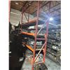 Image 1 : Orange Narrow  4 Shelf Pallet Rack Section