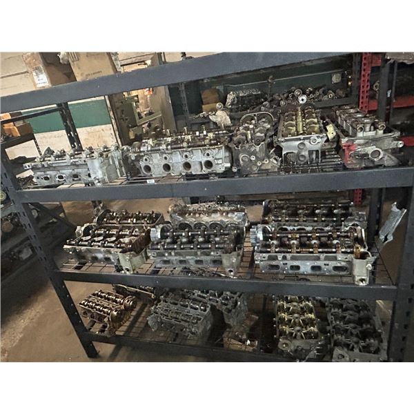 Cylinder Heads on Rack - 18