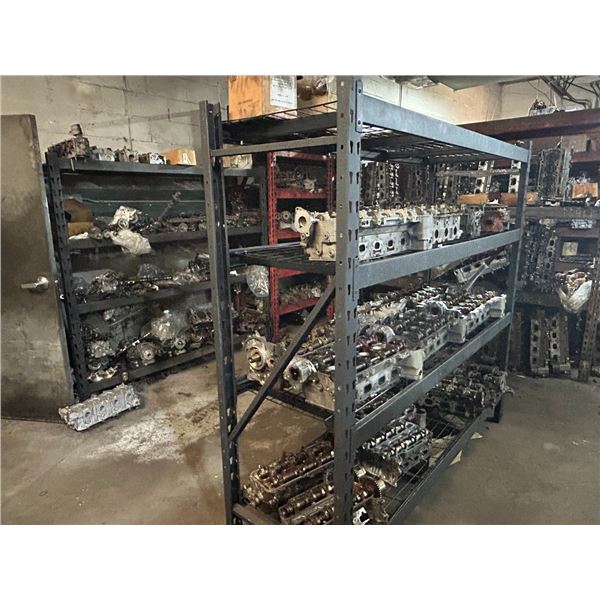 Black Industrial Storage Racks - Pair