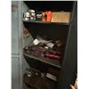 Image 2 : Wooden Storage Rack w/Asst Tools, Filters, Supplies, Ram