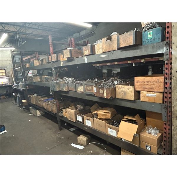 Narrow Industrial Pallet Racking Double Section