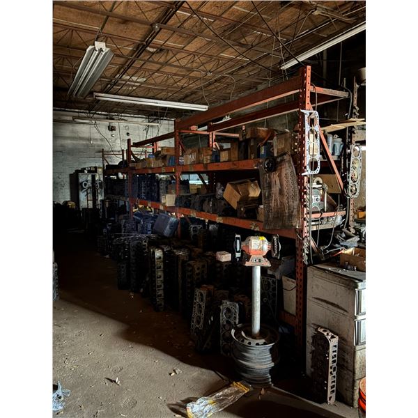 Industrial Narrow 3 Section Pallet Rack