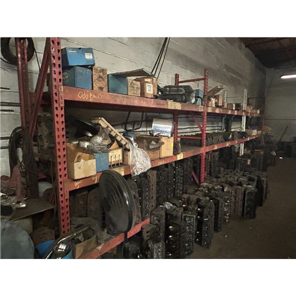 Narrow Industrial Triple Pallet Rack