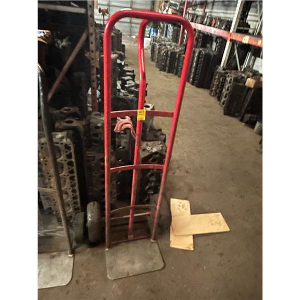 Red Air Tire Hand Truck
